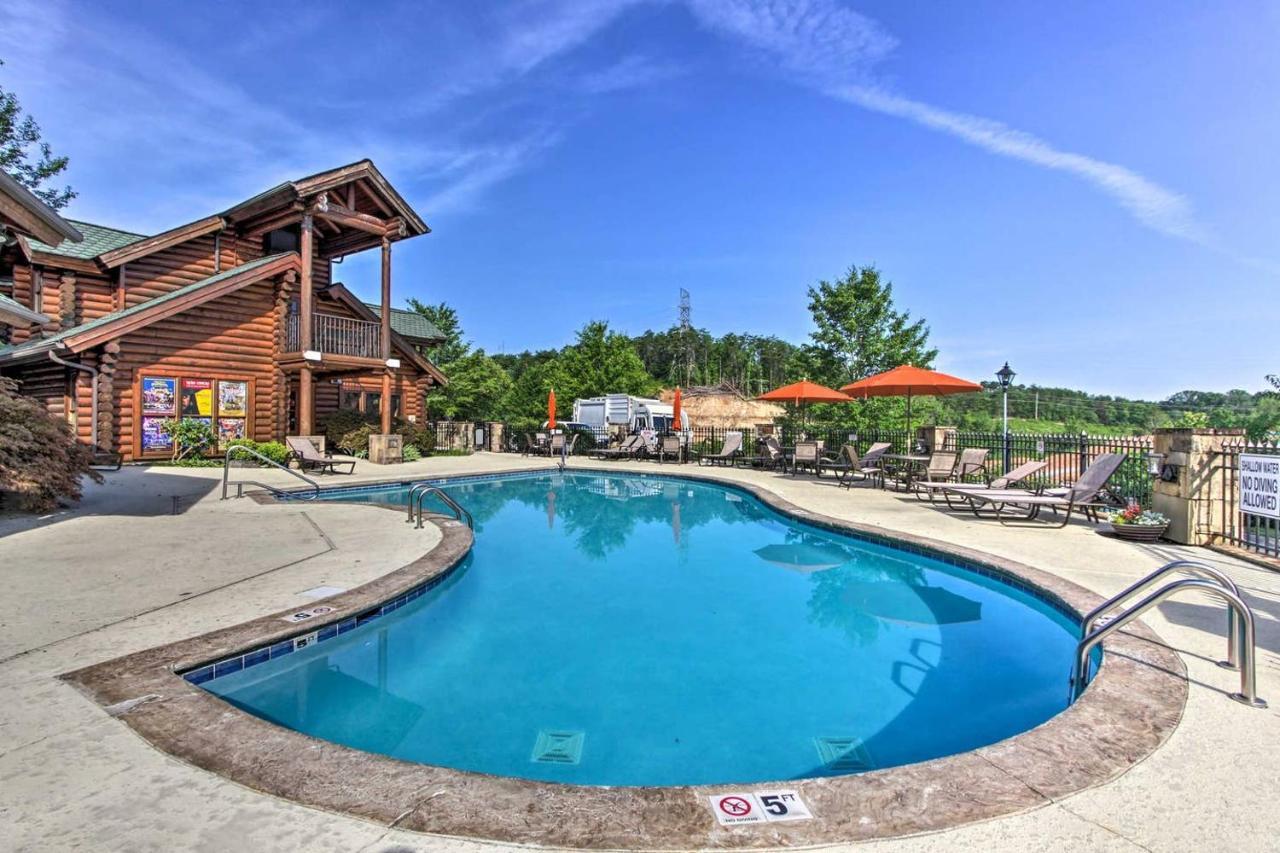 Great Wolf Cabin In Pigeon Forge! Villa Exterior foto